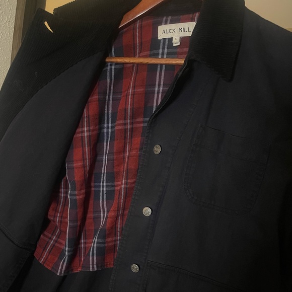 Alex Mill Navy Mel Field Jacket-Like New - Picture 5 of 8